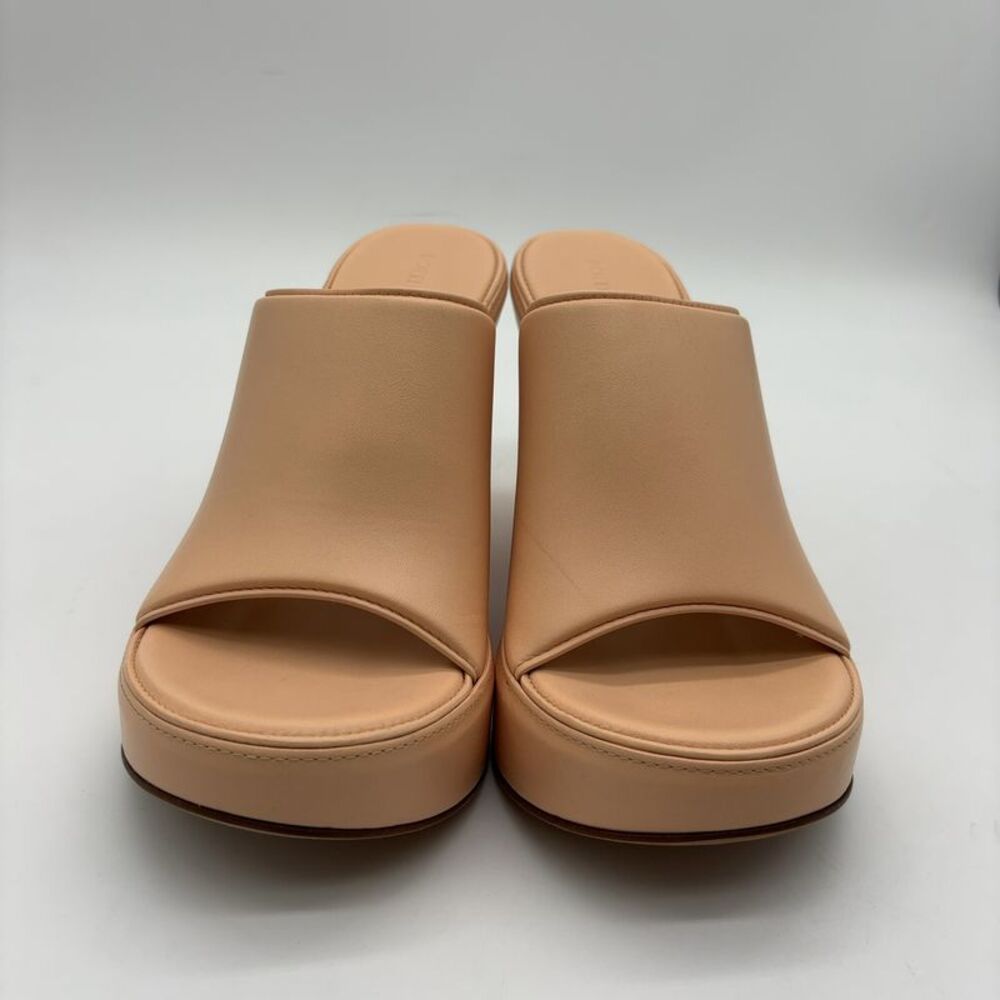 Bottega Veneta Leather Platform Sandal